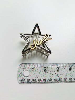 3950 HAIR CLIP STAR CHANEL HANDMADE HAIR